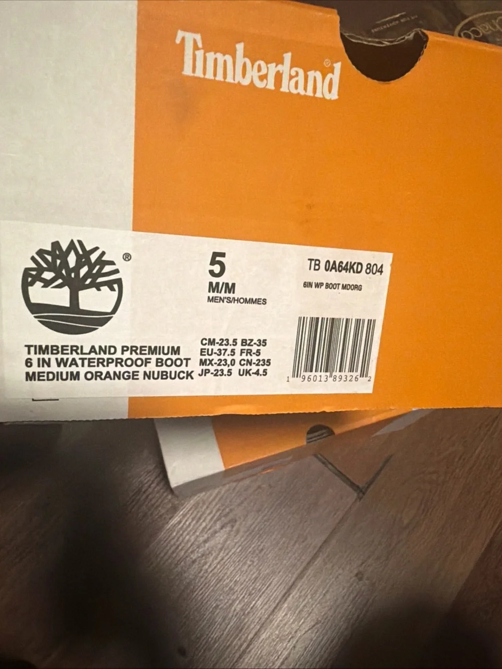 Timberland premium nubuck
